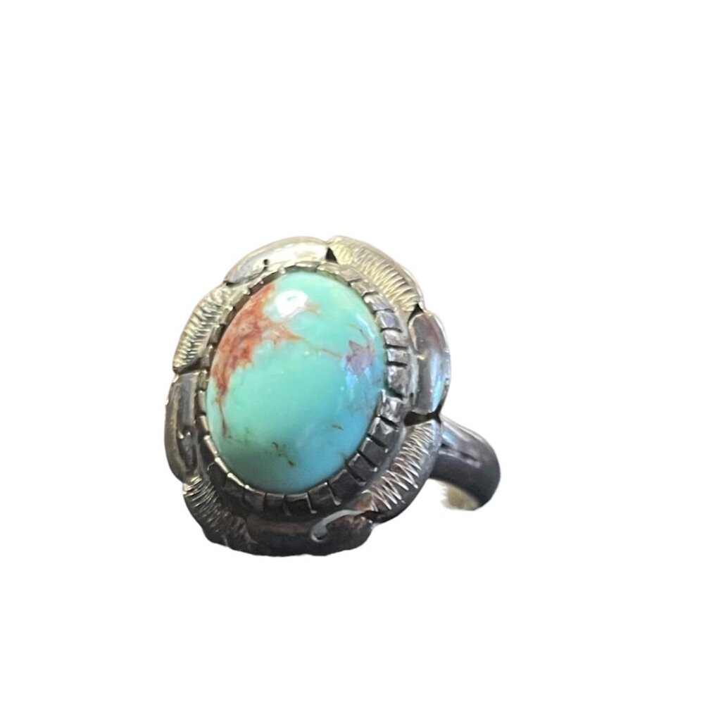 Turquoise and Sterling Silver Ring